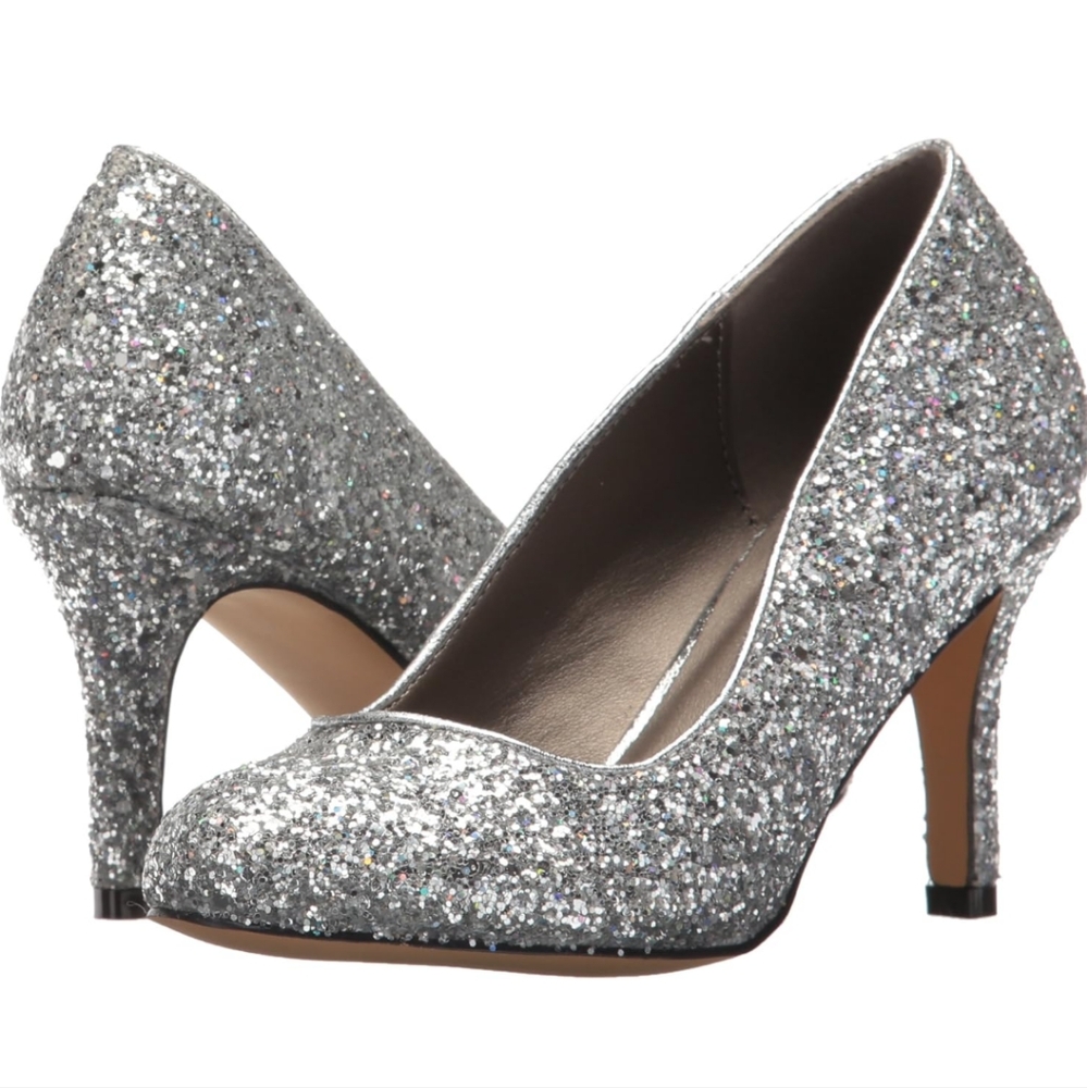 Michael Antonio Women's Finnea Glitter Dress Pump